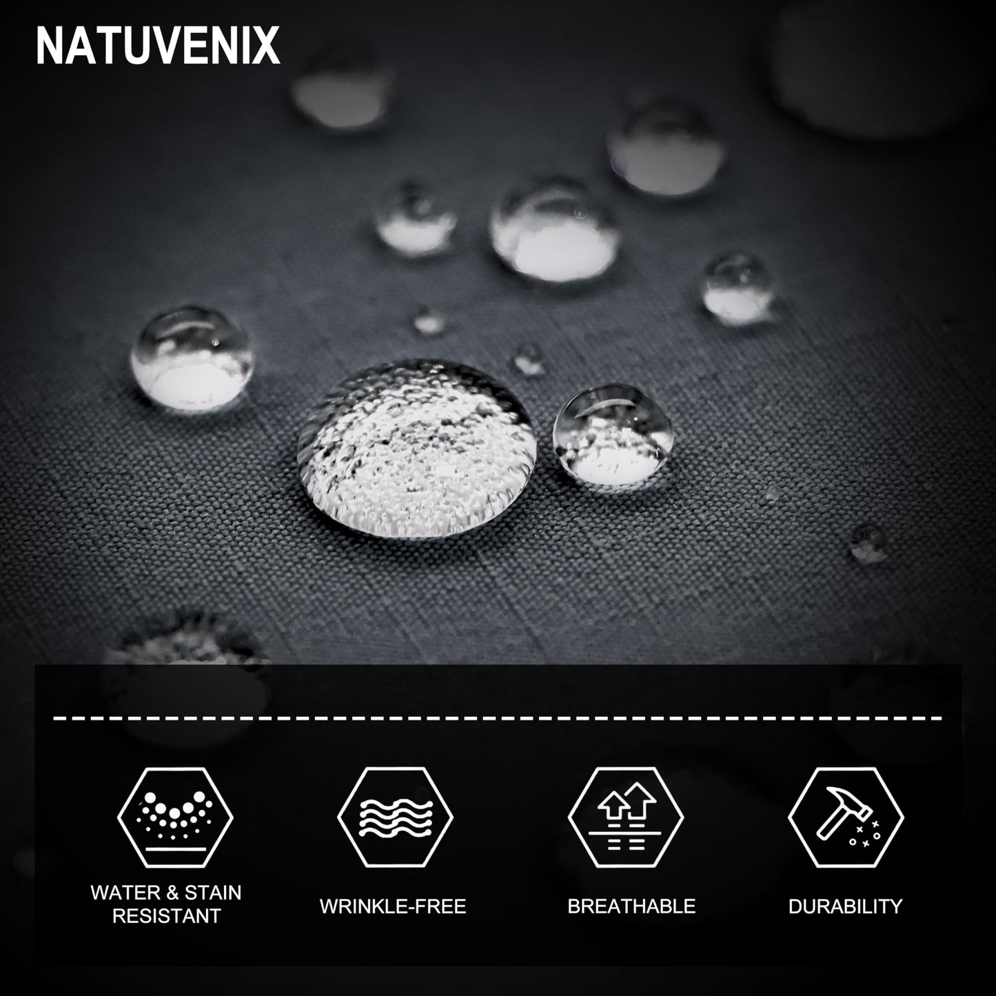 NATUVENIX Tactical Pants for Men Stretch, Ripstop Work Pants for Men Lightweight Hiking Cargo Pants Men Water Resistant